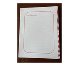 Weekly Planner for Baton Twirlers