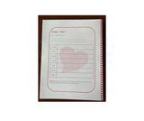 Weekly Planner for Baton Twirlers