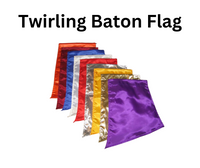 Twirling Baton Flag